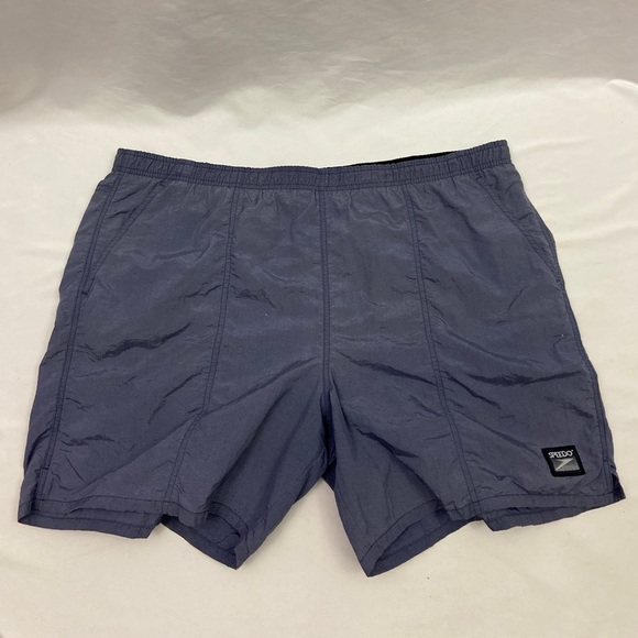 Vintage Speedo Mens Grayish Size 2XL Swim Trunks - Picture 1 of 9